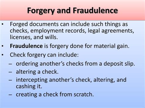 Image result for Examples of Forgery