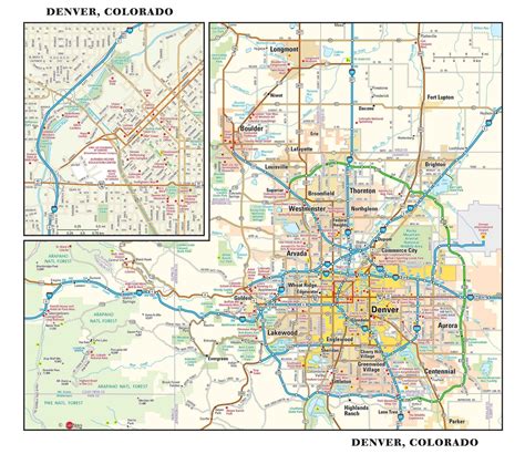 Image result for Denver Co Zip Code Map