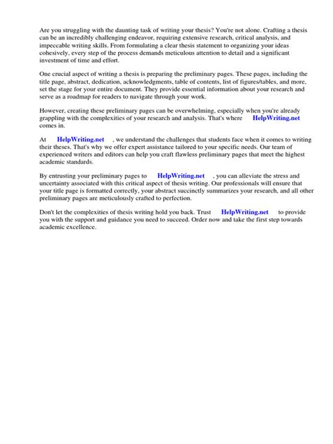 Image result for Preliminary Thesis Statement Using Parallel Structure Example