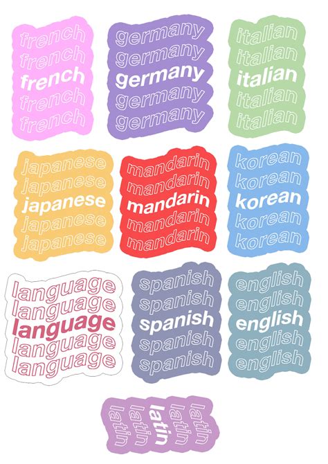 Image result for Languages Computer Stickers