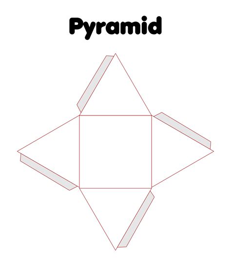 Image result for Pattern for a Pyramid