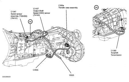 Ford F-250 Speed Sensor Location に対する画像結果