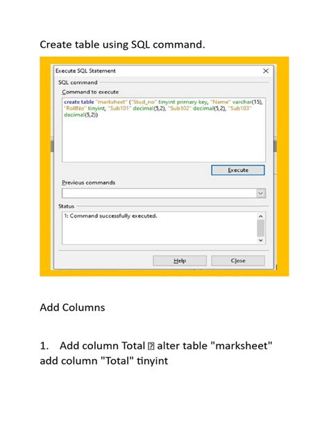 Toradh íomhá ar How to Create Tables Run Queries in SQL