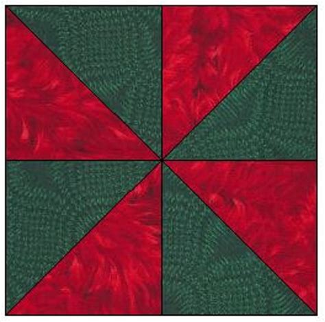 Easy Pinwheel Quilt Block Pattern に対する画像結果