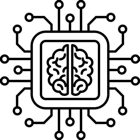 Image result for Machine Learning Brain Chip Icon
