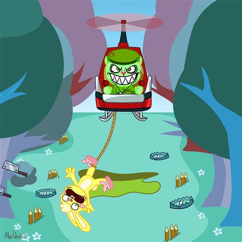 Image result for Happy Tree Flippy Flying