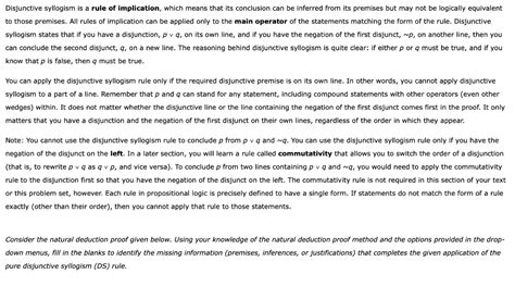 Disjunctive Syllorgism Proof Using Deductive Reasoning に対する画像結果