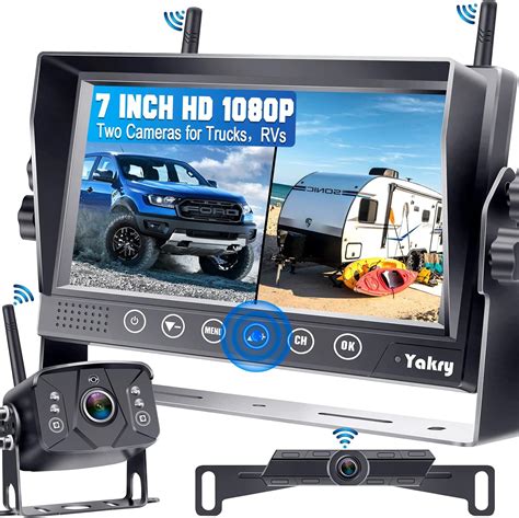 Toradh íomhá ar Wireless Backup Camera Monitor Only