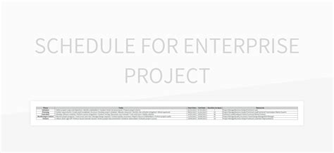 Excel Project Scheudle Table Template に対する画像結果