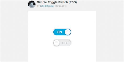 Simple Toggle Switch に対する画像結果