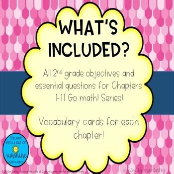 Afbeeldingsresultaten voor 2nd Grade Math Objectives Examples