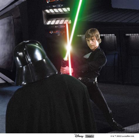 Image result for Luke vs Vader Blue