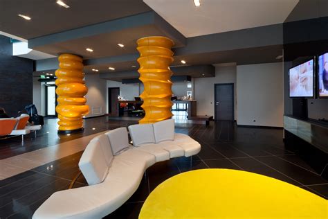 Image result for Hotel Reception Design with PVC Panel