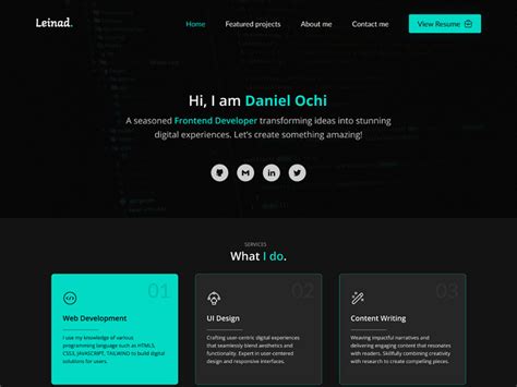 Image result for Front End Developer Profile