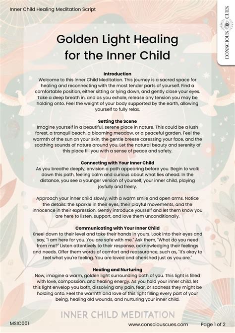 Image result for Inner Child Meditation Script
