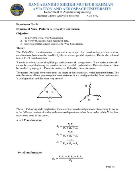Image result for Delta-Wye Formulas