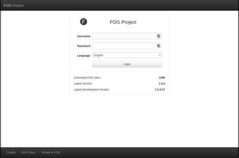 FOGProject に対する画像結果