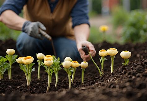 Toradh íomhá ar Planting Ranunculus Bulbs