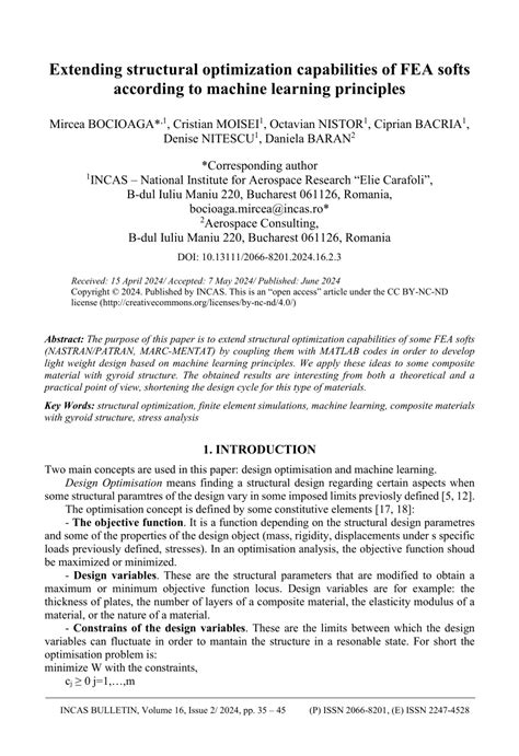 Image result for Machine Learning Fea Optimization