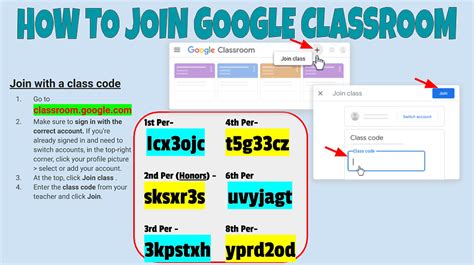 Image result for Class Code.google Classroom Grade 7