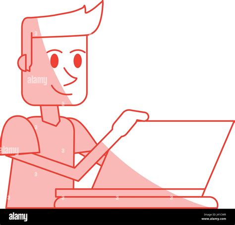 Image result for Side View Cartoon Computer