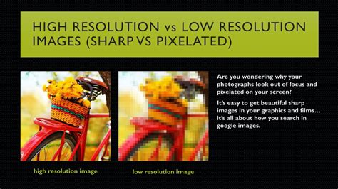 Image result for High vs Low Resolution