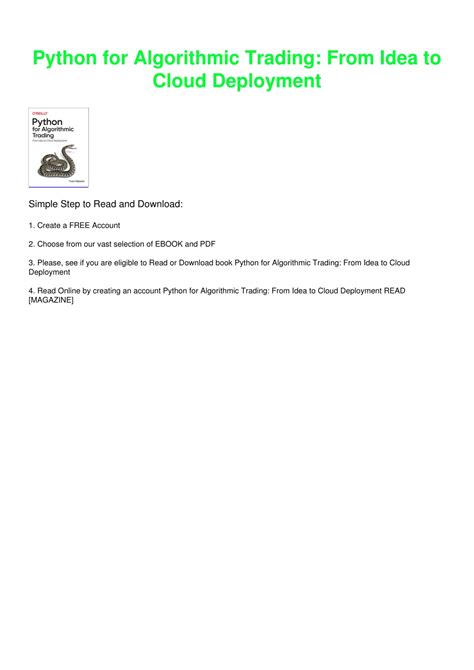 Python for Algorithmic Trading PDF માટે ઇમેજ પરિણામ