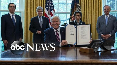 Image result for Stimulus Bill Sign