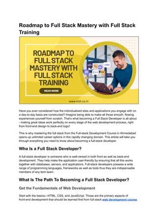 Image result for full stack development roadmap pdf