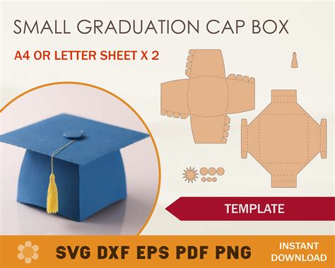 Toradh íomhá ar How to Make Graduation Cap with Paper and String