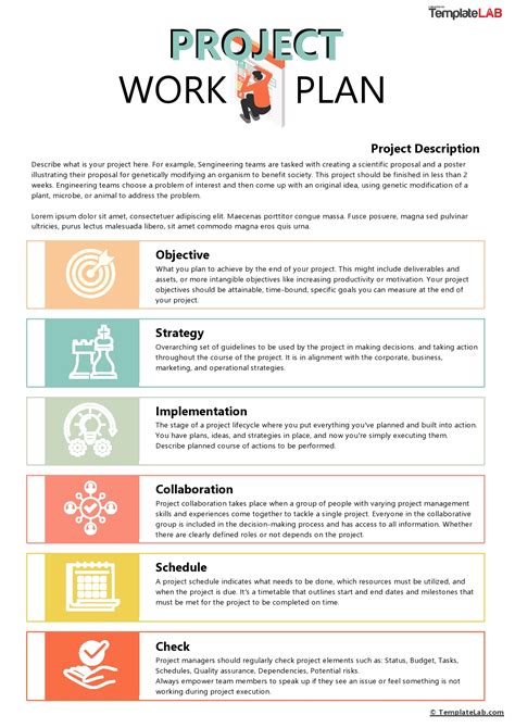 15 Great Work Plan Templates & Samples (Excel / Word)