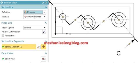 NX Drafting Cross Section View ಗಾಗಿ ಇಮೇಜ್ ಫಲಿತಾಂಶ