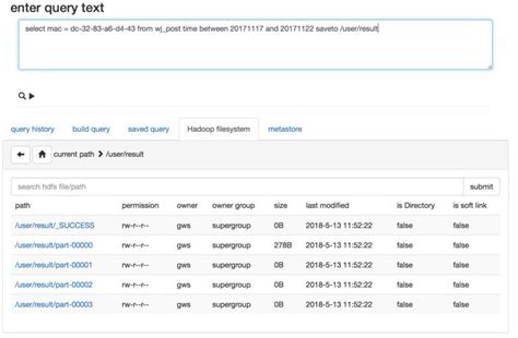 Create a Query UI に対する画像結果