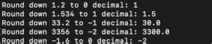 Round Number Python に対する画像結果