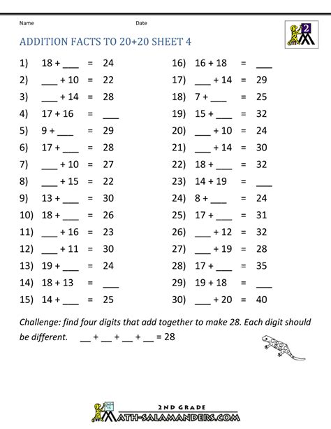 Image result for Math Fact Worksheet Generator