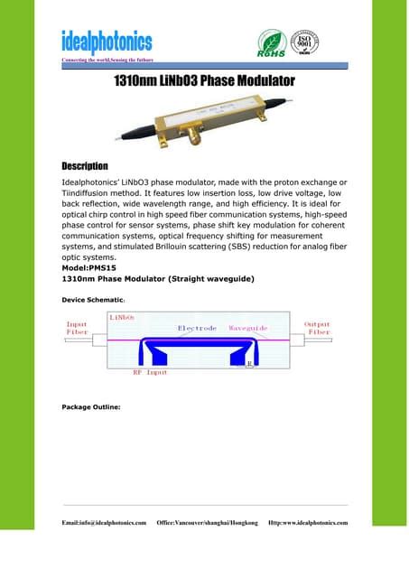Image result for Merrimac Phase Modulator