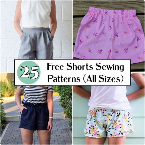 Image result for Shorts Sewing Pattern