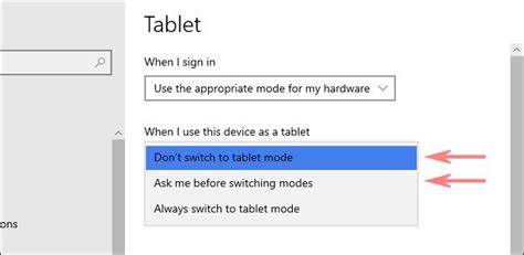 Image result for Turn Off Tablet Mode