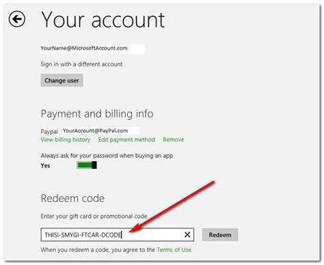 Afbeeldingsresultaten voor Microsoft Gift Card Redeem Code