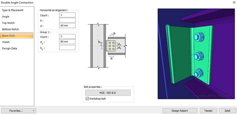 Image result for Double Angle Connection