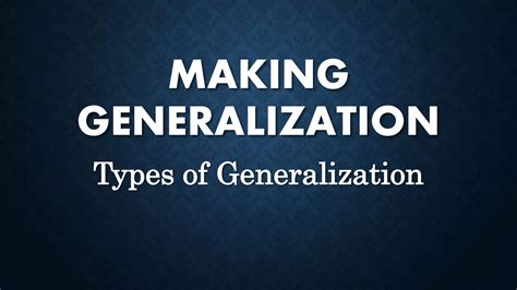 Image result for Science Generalization