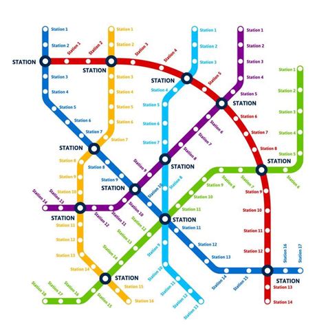 Metro Track in Map Vector に対する画像結果