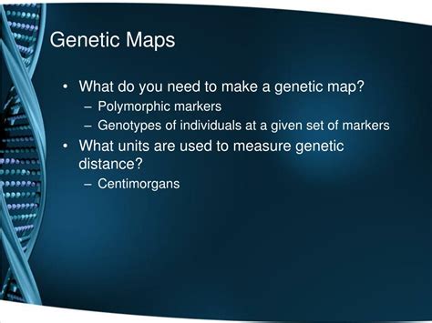 Image result for Simple Genetic Map