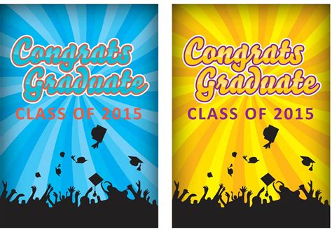 Toradh íomhá ar Graduation Background Vector