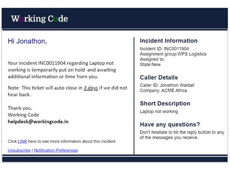 Afbeeldingsresultaten voor Email Templates for ServiceNow Developer