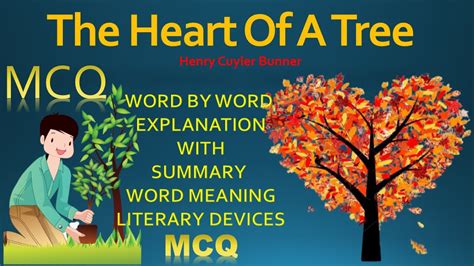 Image result for Class 10 Icsc Poem Hearts of the Tree Important Question