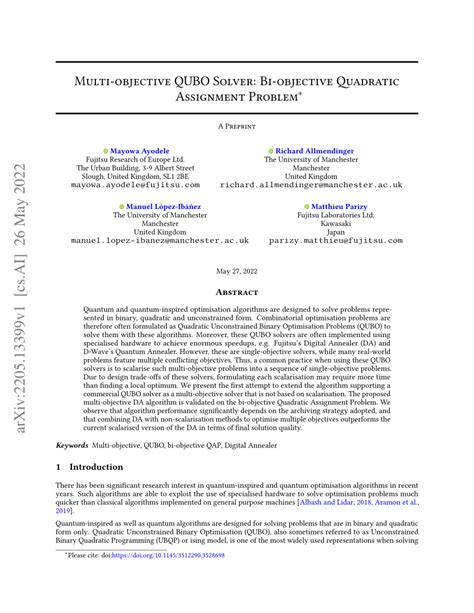 Image result for Quadratic Assignment Problem Objective Function