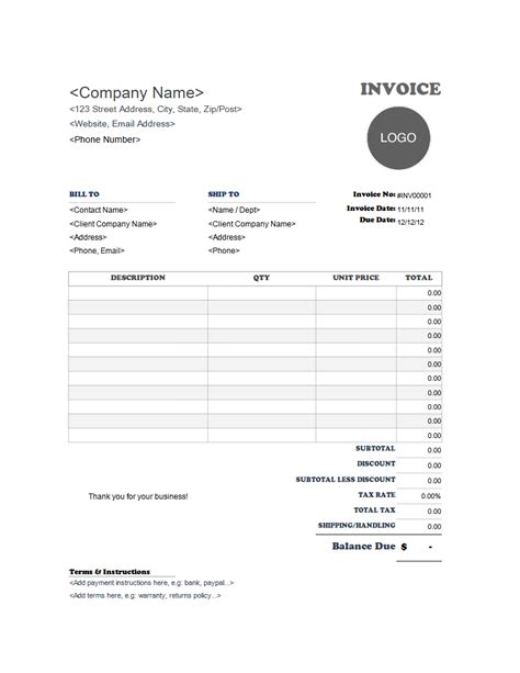 Afbeeldingsresultaten voor Manual Invoice Template with HS Code