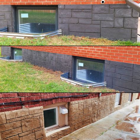 Image result for Parging in Brick Veneer