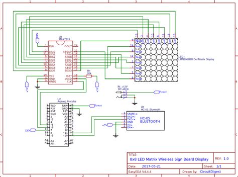 Image result for LED Display Project Block Diagram